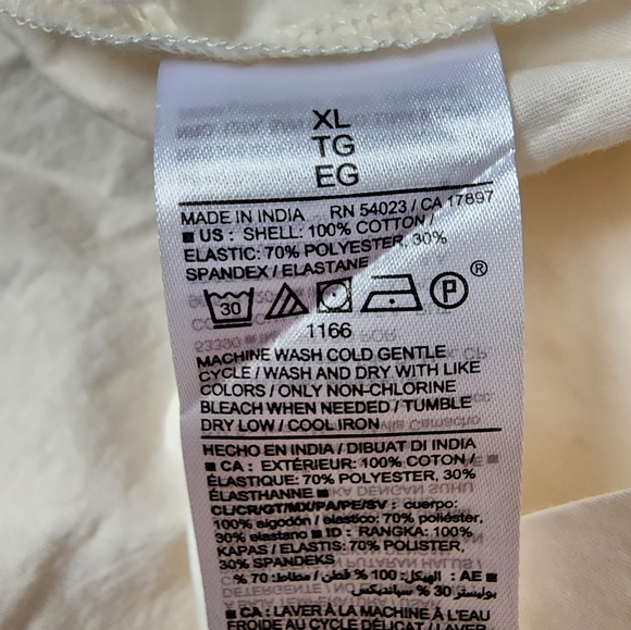 Ivory Smocked Puff Short Sleeve Ivory Regencycore Off The Shoulder Boho Shirt - Picture 4 of 9